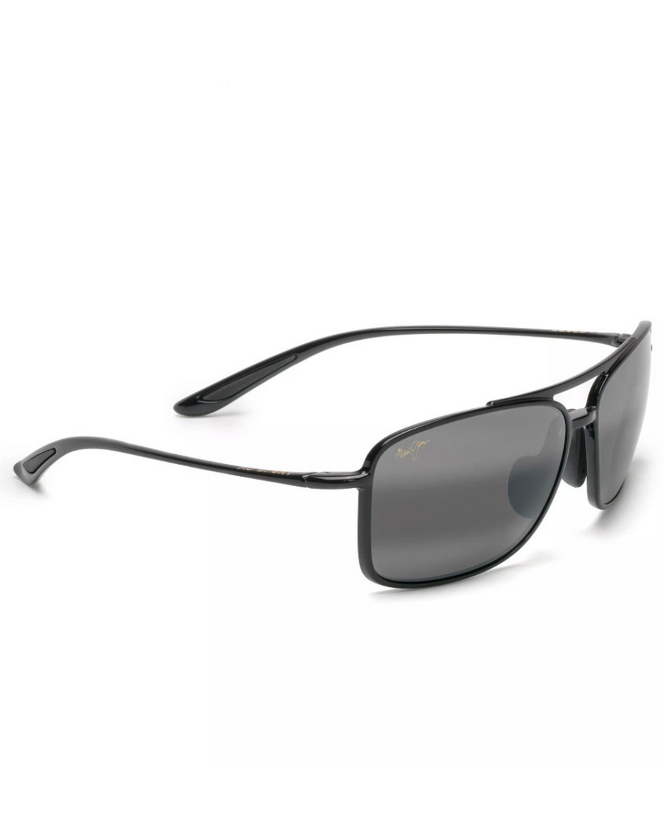 Solaires Polarisées/Lunettes de soleil MAUI JIM- KAUPO GAP - MJ437 02 | Homme - Mixte | Opticien Martinique - Schoelcher | Clin d'oeil Cluny | Martinique 972