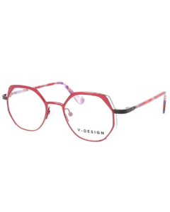 Optiques/Lunettes de vue V.DESIGN - 6090 Marie-Paule RO | Pour Femme | Opticien Martinique - Schoelcher | Clin d'oeil Cluny | Martinique 972